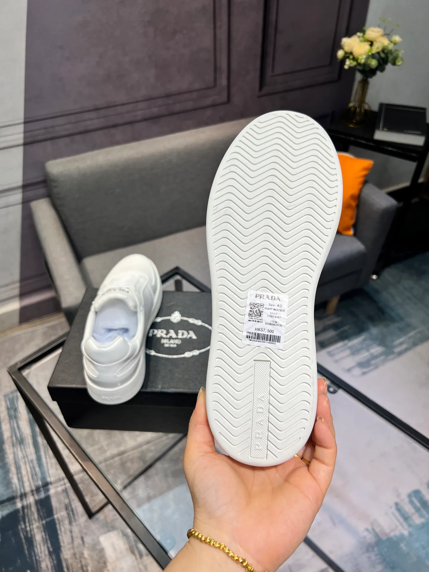 Men's men's shoes 💰440 [PRADA—Prada] latest model 🙈original replica! 👟👟👟Available here. The workmanship is top-notch. The upper is made of Italian 🇮🇹Imported calfskin. ❗️Breathable genuine leather lining @Suitable for travel. The original version has an enlarged engraved sole, making it suitable for all kinds of travels, showing low-key luxury. Let quality speak for itself. Color: Size: 38-44